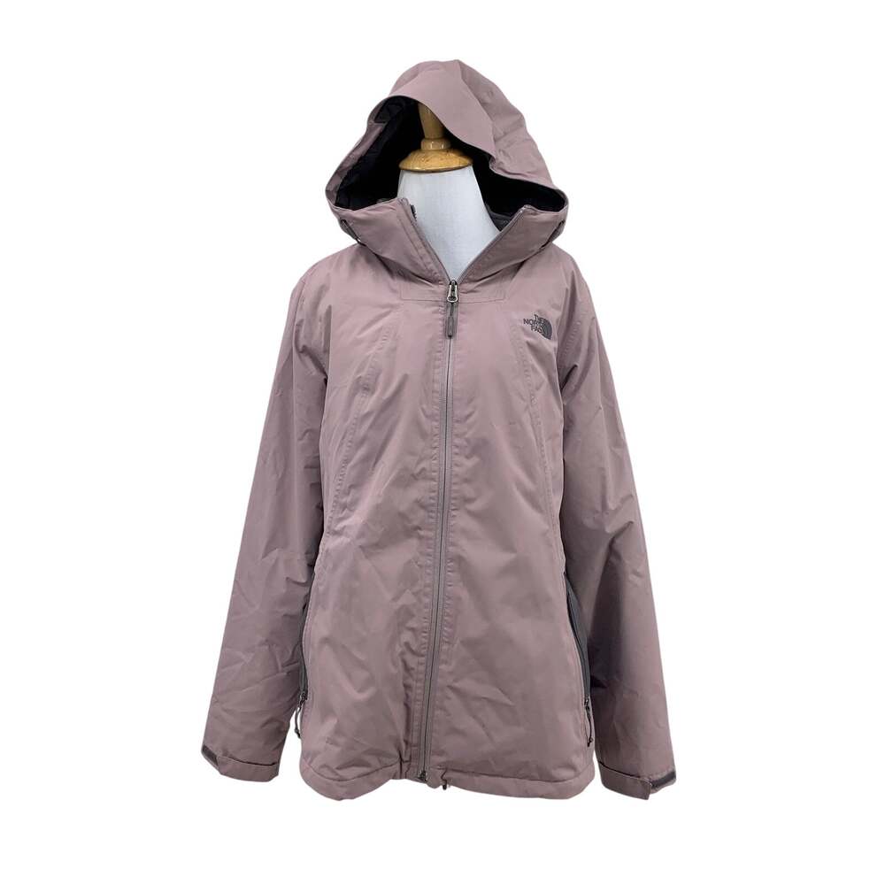 The North Face Jacket Womens XL Light Mauve Carto Triclimate Fleece Lined Hooded